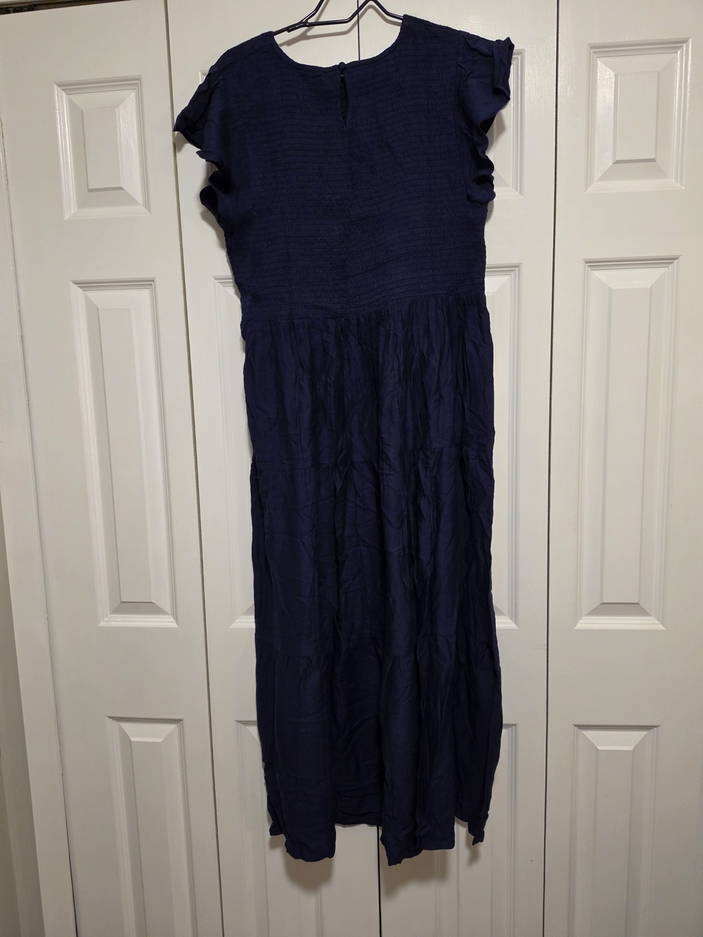Women's Navy Blue Maxi Dress